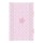 Blat de infasat cu intaritura steluta roz 80x50 cm